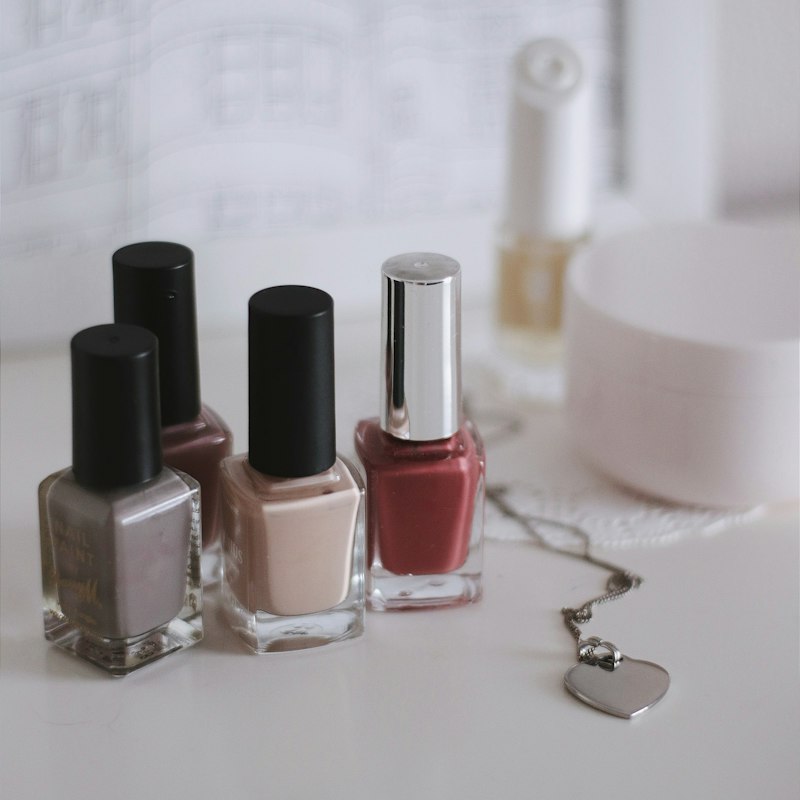 Flacons de vernis à ongles